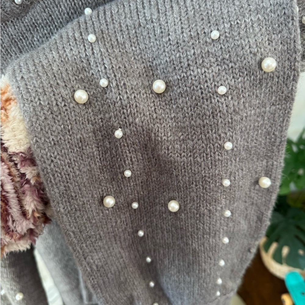 Women’s beaded sweater size xlarge NWT - Picture 3 of 8